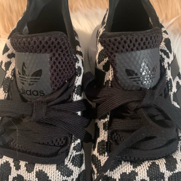 adidas Shoes - ADIDAS WOMAN BLACK AND WHITE SNEAKER.